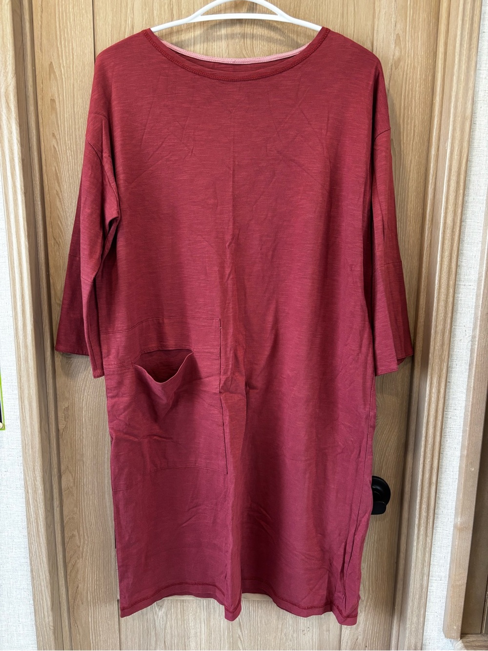 Gudrun Sjödén Organic Cotton T Shirt Dress Size S Boho Lagenlook